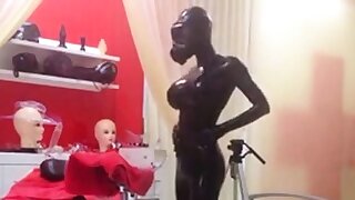 Kylie's Latex Webcam Show:..