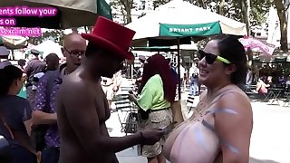 The 2018 NYC GoTopless Day..