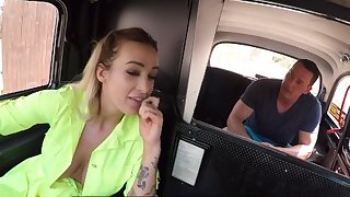 Drool-filled Fake Taxi daisy..