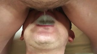 Pissing in Man's Mouth, Lick..