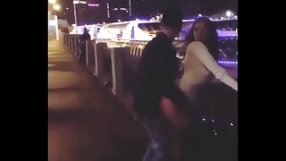 Russian couple fuck on the..