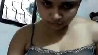 young indian shows her huge..